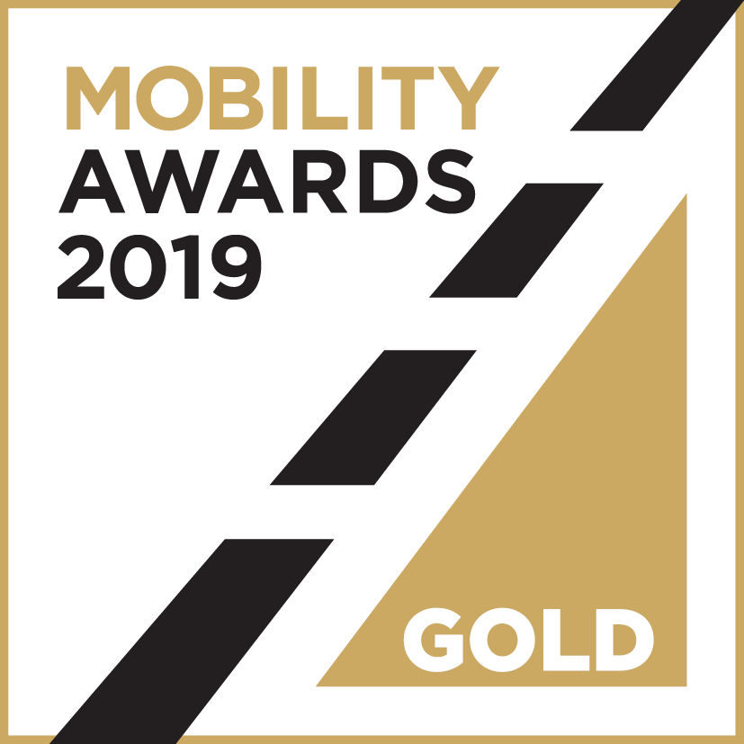 This image has an empty alt attribute; its file name is mobility-awards-2019_gold.png